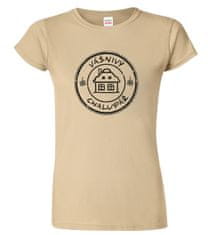 Hobbytriko Dámské tričko - Vášnivý chalupář Barva: Apple Green (92), Velikost: M