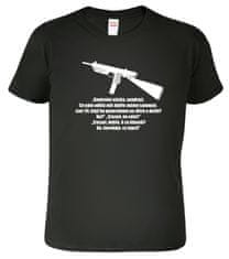 Hobbytriko Vojenské tričko - Hláška z Černých Baronů Barva: Military 60, Velikost: M