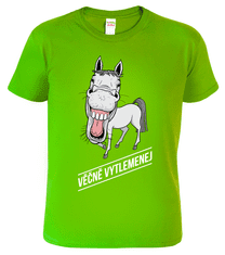 Hobbytriko Vtipné tričko - Věčně vytlemenej Barva: Tyrkysová (44), Velikost: 3XL