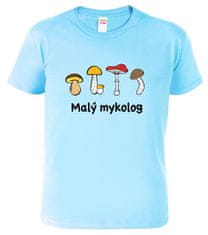 Hobbytriko Triko dětské - Malý mykolog Barva: Středně zelená (16), Velikost: 6 let / 122 cm