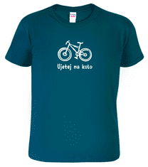 Hobbytriko Vtipné tričko pro cyklistu - Ujetej na kolo Barva: Černá (01), Velikost: 4XL