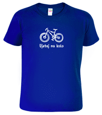 Hobbytriko Vtipné tričko pro cyklistu - Ujetej na kolo Barva: Černá (01), Velikost: 4XL