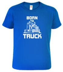 Hobbytriko Tričko pro kamioňáka - Born to Truck Barva: Námořní modrá (02), Velikost: S