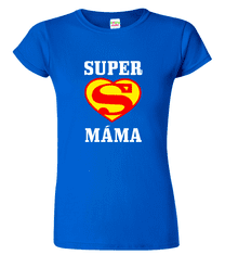 Hobbytriko Tričko pro mámu - Super máma Barva: Černá (01), Velikost: S, Střih: dámský