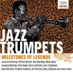 Jazz Trumpets - Milestones of Legends (10x CD)