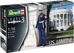 Revell  Plastic ModelKit figurka 02804 - US Marine (1:16)
