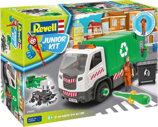 Revell  Junior Kit auto 00808 - Garbage Truck (1:20)