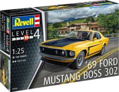 Revell  Plastic Modelkit auto 07025 - 1969 Boss 302 Mustang (1:25)