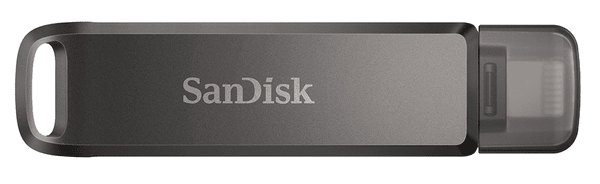 Sandisk iXpand Flash Drive Luxe 256GB (186554) USB 3.1 Gen 1 USB-C Lightning kapacita 256 GB rozšíření interní paměti automatická záloha dat rychlý snadný přenos do PC