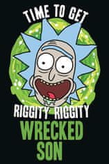Grooters Plakát Rick and Morty - Wrecked Son