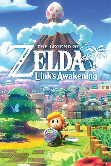 Grooters Plakát Legend of Zelda - Links Awakening