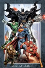 Grooters Plakát Justice League - Group