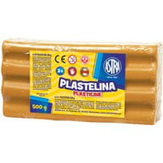 Astra Plastelína 500g Oranžová, 303117005