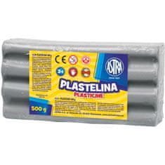 Astra Plastelína 500g Šedá, 303117012