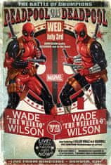 Grooters Plakát Deadpool - Wade vs Wade