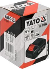 YATO Baterie náhradní 18V Li-Ion 4,0 AH (YT-82782, YT-82788,YT-82826, YT-82804)