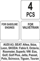 YATO Sada na blokování rozvodových kol ,V.A.G. 4ks 1.4-1.6 FSI