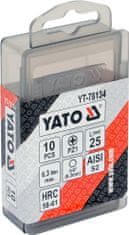 YATO Bit křížový 1/4" PZ1 x 25 mm 10 ks S2