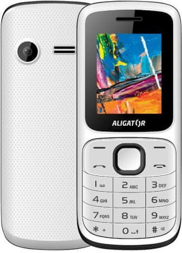 Aligator D210, White/black