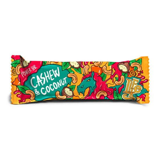 LifeLike Power bar cashew coconut 50 g