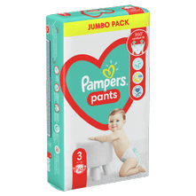 Pampers Plenkové Kalhotky Pants Velikost 3, 62 ks, 6kg-11kg