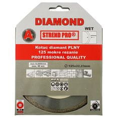 Strend Pro Čepel 521B, 125 mm, diamantová, plná