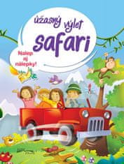 Úžasný výlet safari - Nalep aj nálepky!