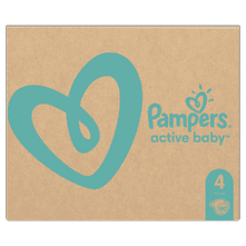 Pampers Active Baby Plenky Velikost 4 180 ks, 9kg-14kg