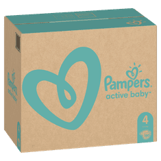 Pampers Active Baby Plenky Velikost 4 180 ks, 9kg-14kg