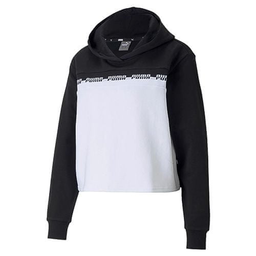 Puma Dámská mikina Amplified Cropped Hoodie, Dámská mikina Amplified Cropped Hoodie | 585909-01 | XS