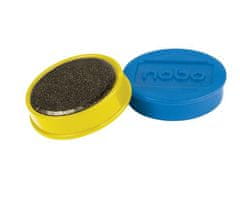 Nobo Magnety, mix barev, 38 mm, 10 ks