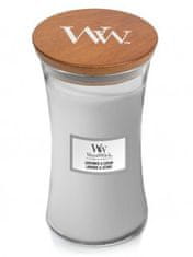 Woodwick Vonná svíčka váza velká Lavender & Cedar 609,5 g