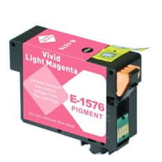 Miroluk Kompatibilní cartridge s EPSON T1576 (Živě světle purpurová)