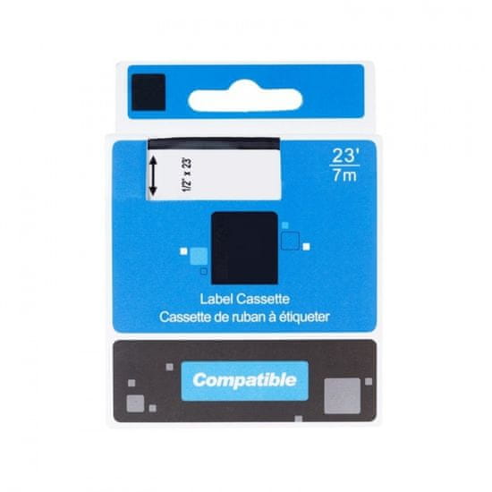 Miroluk Páska pro Dymo LabelManager 360 D kompatibilní (modrá - blue)