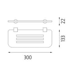 NIMCO Bormo BR X330-26 Police, 30 cm - Nimco