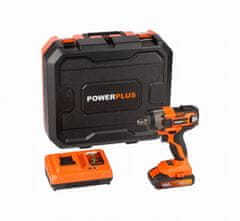 PowerPlus POWDP20160 - Aku rázový utahovák 1/2" 20V SET