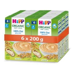 HiPP BIO První obilná kaše - 100 % ovesná 6x200 g