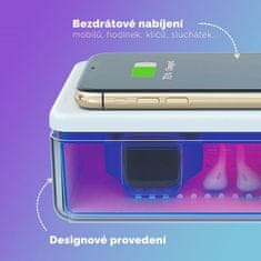 commshop NEWi box 2v1 - UV sanitizér a bezdrátová nabíječka