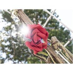 Europalms Girlanda z růží, červená, 145 cm