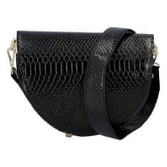 Laura Biaggi Dámská koženková crossbody Laura Biaggi Tiny, černá