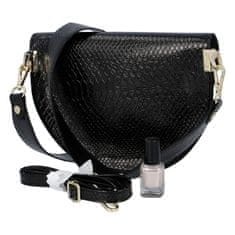 Laura Biaggi Dámská koženková crossbody Laura Biaggi Tiny, černá