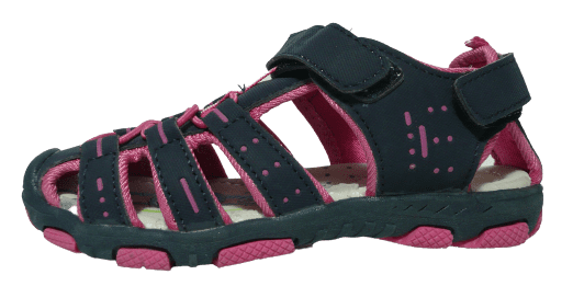 Slobby dívčí sandály 152-0027-T1 32 tmavě modrá