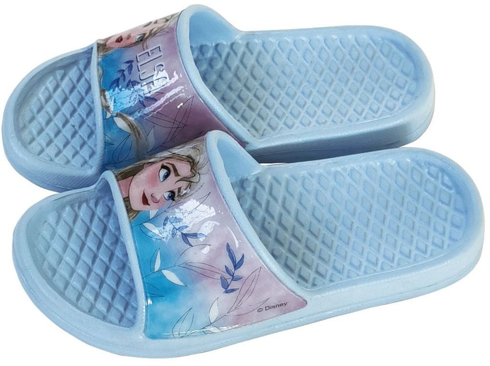 Disney dívčí pantofle Frozen WD13629_1 24 modrá