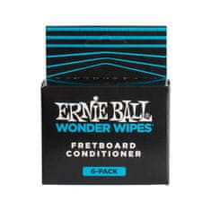 Ernie Ball 4276 Wonder Wipes Fretboard Conditioner - čistící ubrousky na hmatník - 6ks