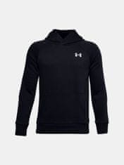 Under Armour Mikina UA RIVAL COTTON HOODIE-BLK M