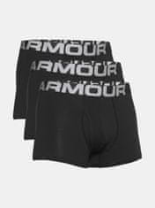 Under Armour Boxerky UA Charged Cotton 3in 3 Pack-BLK S