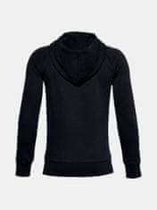 Under Armour Mikina UA RIVAL COTTON FZ HOODIE-BLK XS