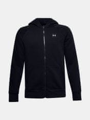 Under Armour Mikina UA RIVAL FLEECE FZ HOODIE-BLK XS