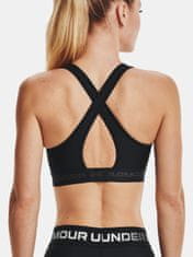 Under Armour Podprsenka Crossback Mid Bra-BLK XL