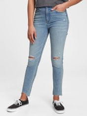 Gap Dětské džíny tw sky high sk lt wash 8 skinny 16